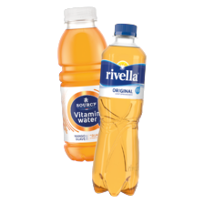 Sisi, 7UP, Rivella, Sourcy vitamin water of Crystal Clear